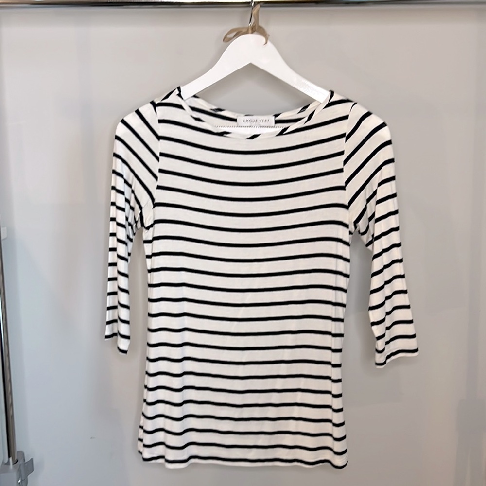 Amour Vert Stripe Top